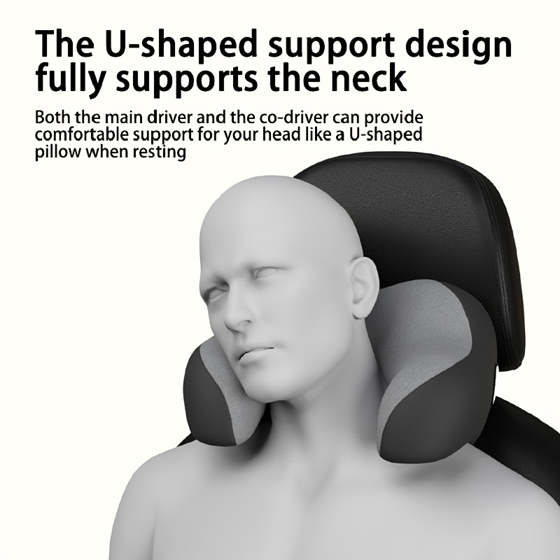 Neck support for outlet truck drivers