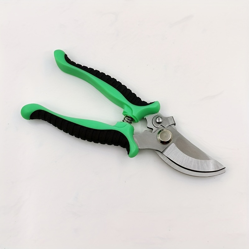 JJYY Portable Garden Stainless Pruning Shears Fruit Picking Scissors  Household Potted Trim Branches Small Gardening Tools