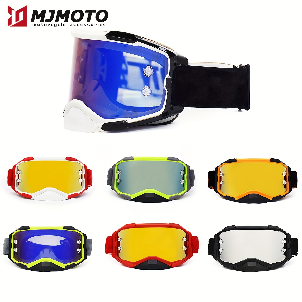 2024 Fox Mtb Gafas Motocicleta Gafas Carreras Motocross Gafas Hombre Gafas  Motocicleta Gafas Motocross Gafas Ciclismo - Automotriz - Temu