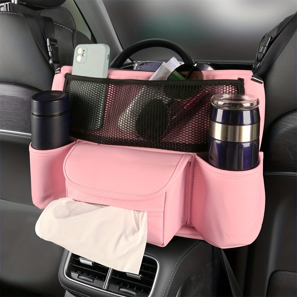 Car Storage Pocket Between Seats - Temu