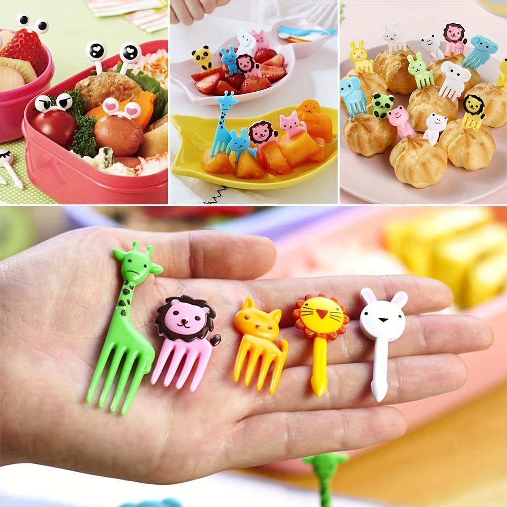 Food Picks Fruit Forks Kids Skewers Kids Mini Forks For Kids Cute