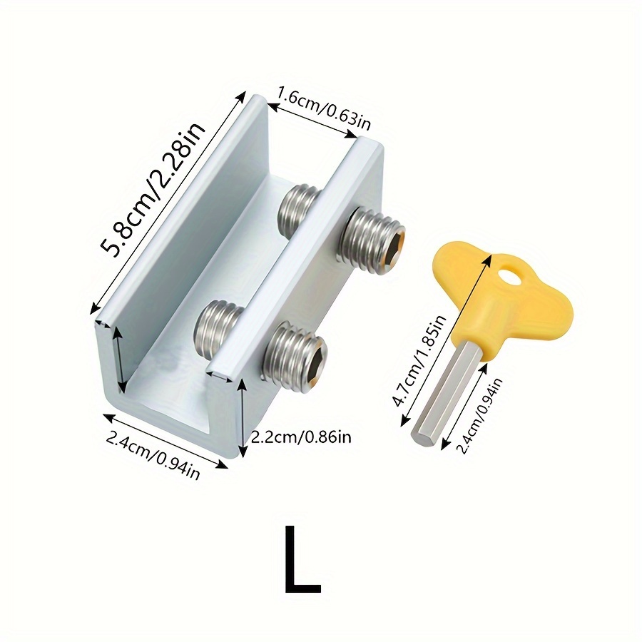 Hebilla Bloqueo Ventana Limitador Ventana Pantalla Aleación - Temu Chile