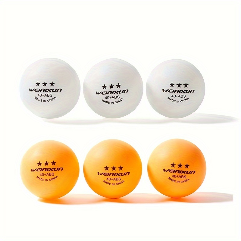 Orange Ping Pong Balls, 3-Star