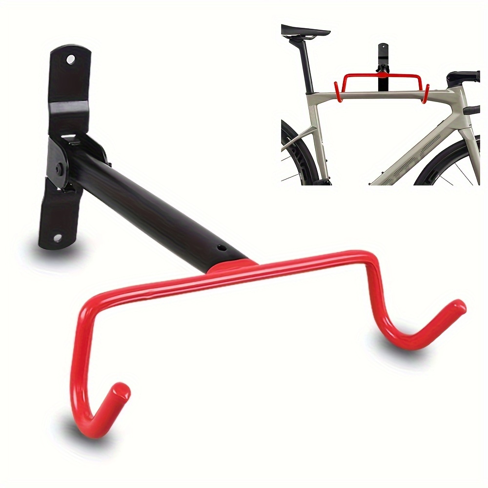 1pc Soporte de bicicleta para montaje en pared, conveniente para colgar y  separar bicicletas, soporte de bicicleta montado en la pared, suministros de