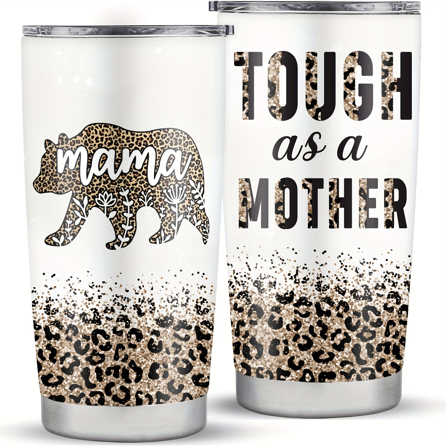 Stainless Steel Bear Tumbler Mothers Day Gifts Birthday - Temu