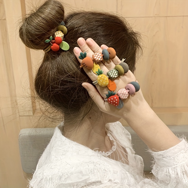 Gomas de pelo originales de cuerdas en diferentes colores a elegir