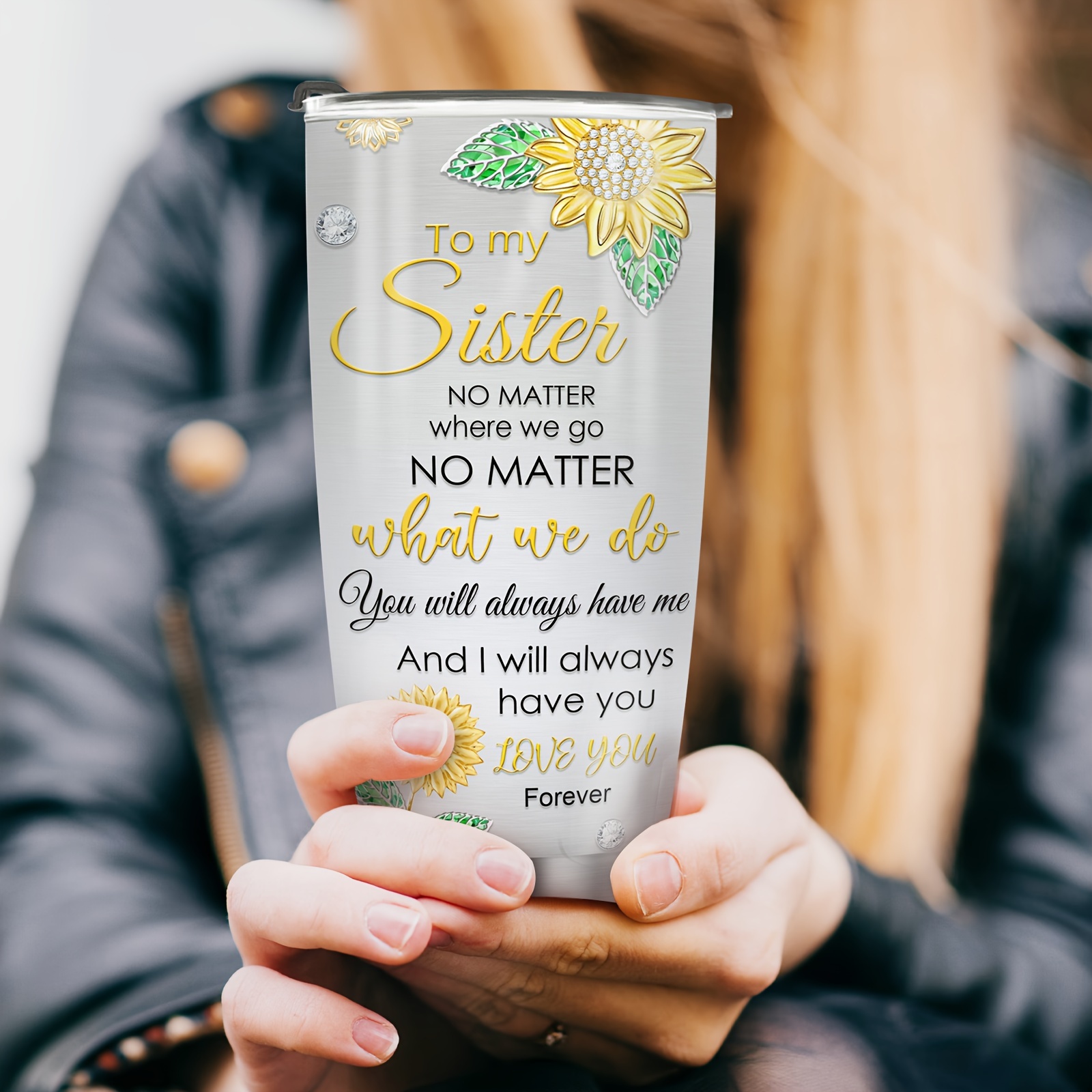 Personalized Mom Gifts From Daughter, To My Mom 20oz Stainless Steel  Tumbler, Sunflower Mom Cup, Mothers Day Gifts For Mom, New Mom, Bonus Mom,  Novelty Gift For Mommy On Valentine, Birthday 