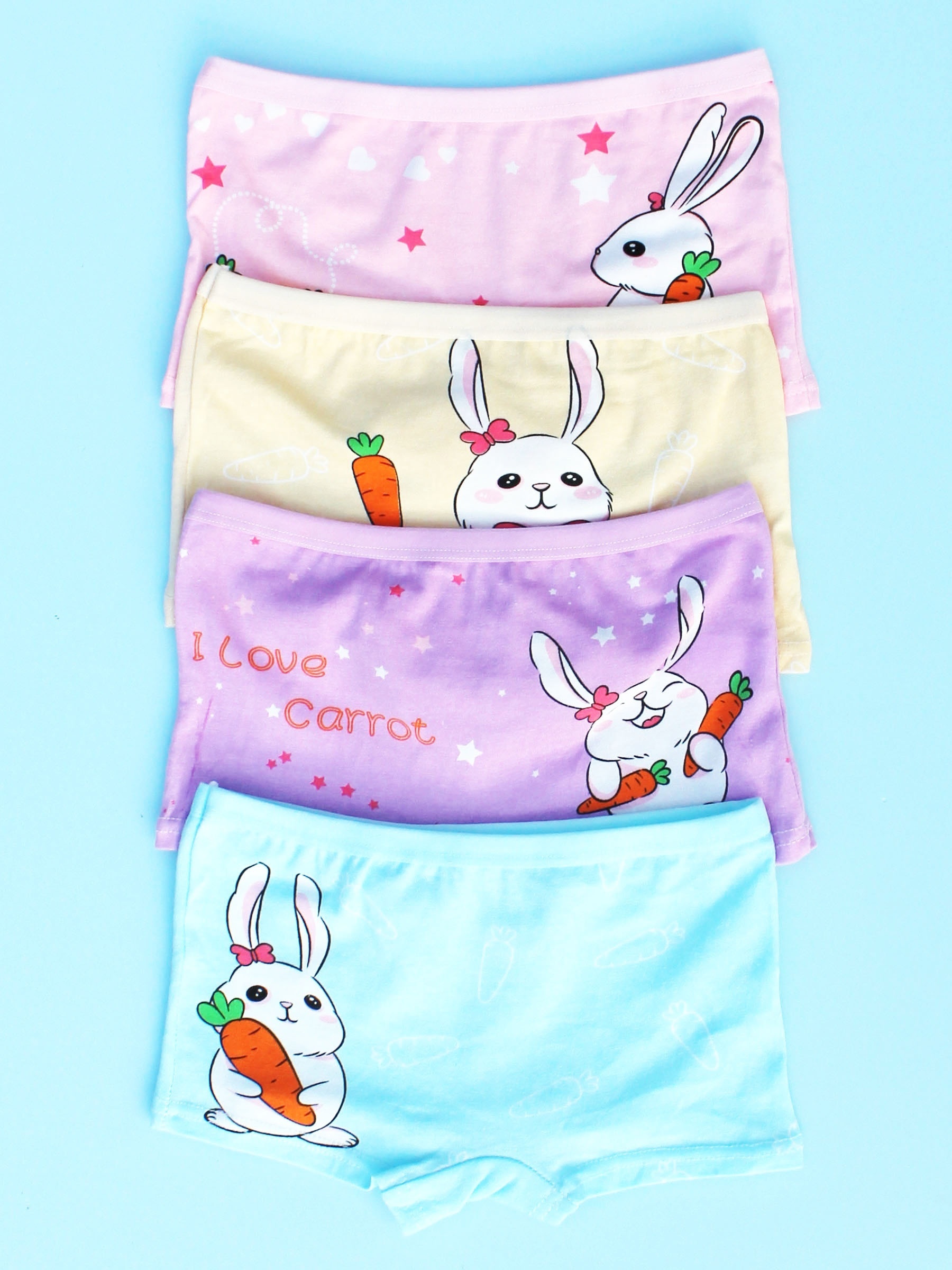 Underwear Girls Boxer Briefs Cotton Comfort  