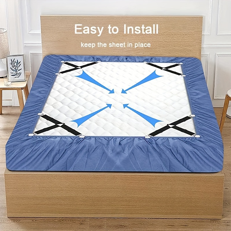Adjustable Triangle Bed Sheet Holders Clips