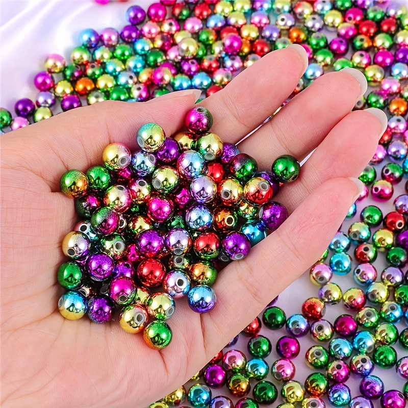 8/10/14mm Multicolor Round Balls To Make Bracelets Necklaces Loose Spacer  Wooden Beads For Jewelry Making DIY Crafts Accessories - AliExpress