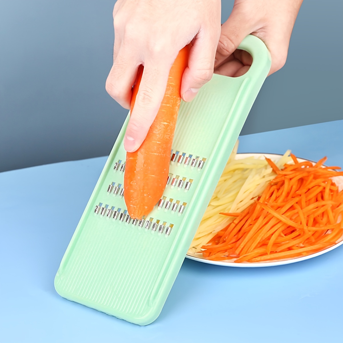 Multi-Function Manually Vegetable Salad Chopper, Carrots Grater, Potatoes  Cut Shred Grater, Kitchen Convenience Tool - AliExpress