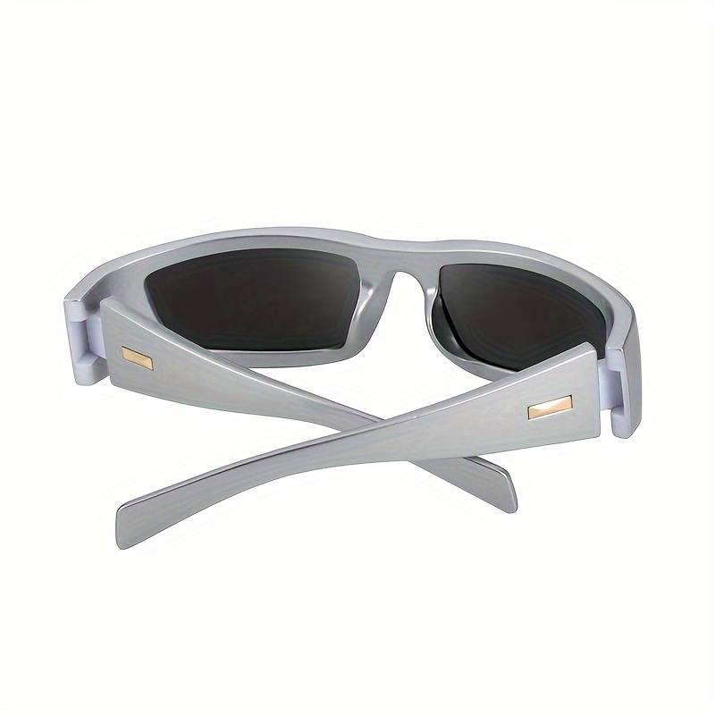 Polarized Wrap Around Sunglasses Women Men Futuristic - Temu
