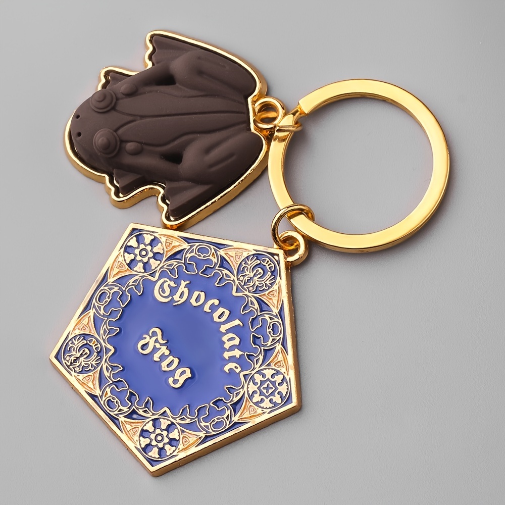 Metal Frog Keychain Zinc Alloy Pendant