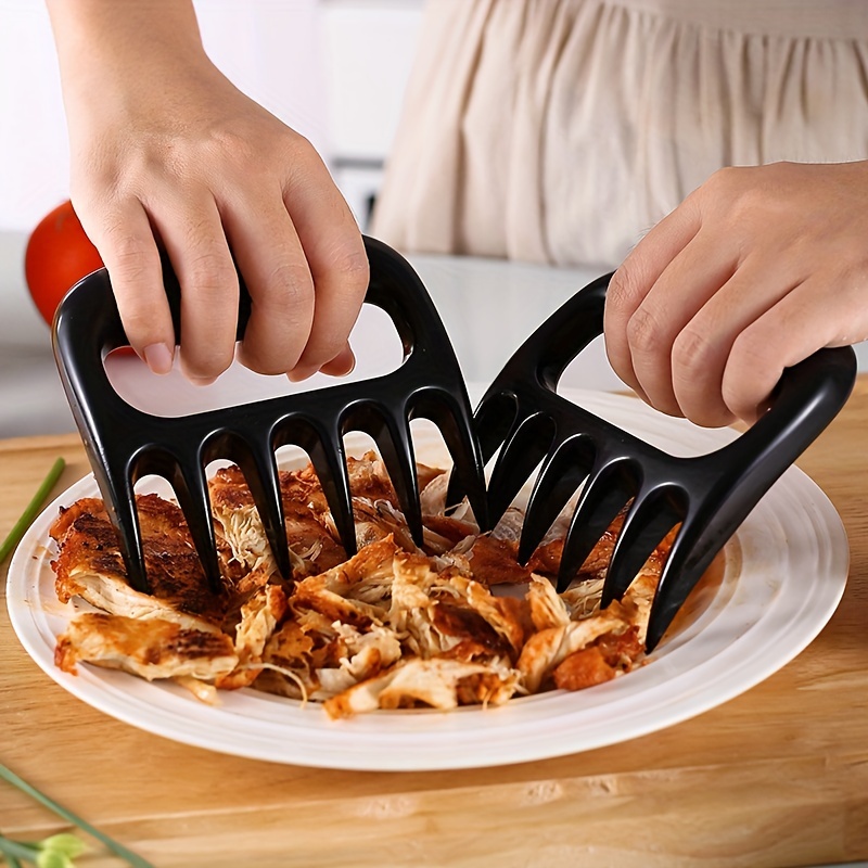 4Pcs Meat Claws Meat Shredder for BBQ Perfectly Shredded Meat, These are  The Meat Claws Pulled Pork Shredder Claw for Barbecue
