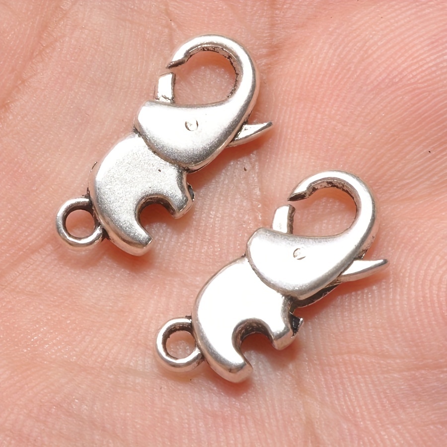 10pcs Silver Plated Lobster Clasps For Bracelets Necklaces DIY Hooks Chain  Closure Accessories For Jewelry Making