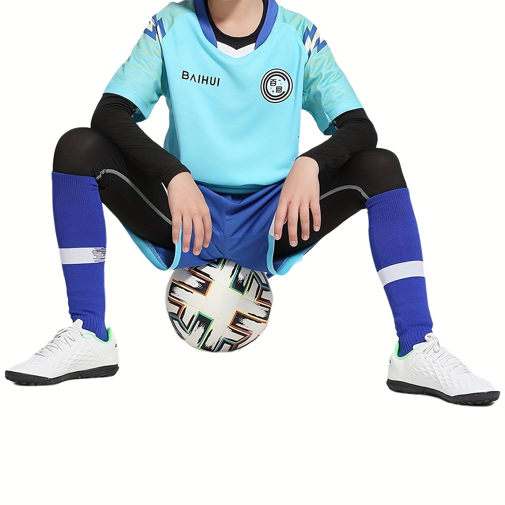 Calcetines de fútbol para niño, medias deportivas profesionales