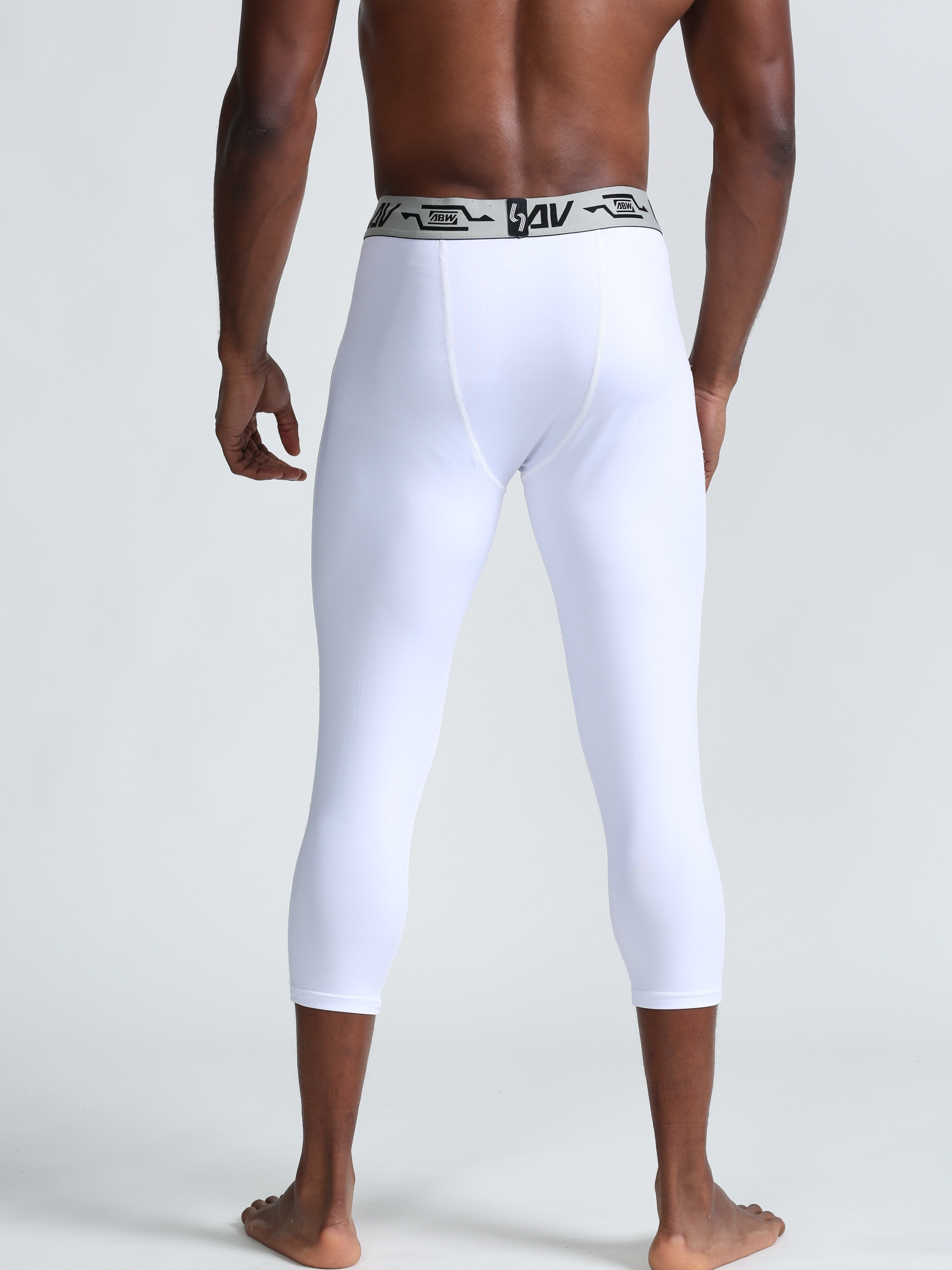 Mens cropped workout on sale pants