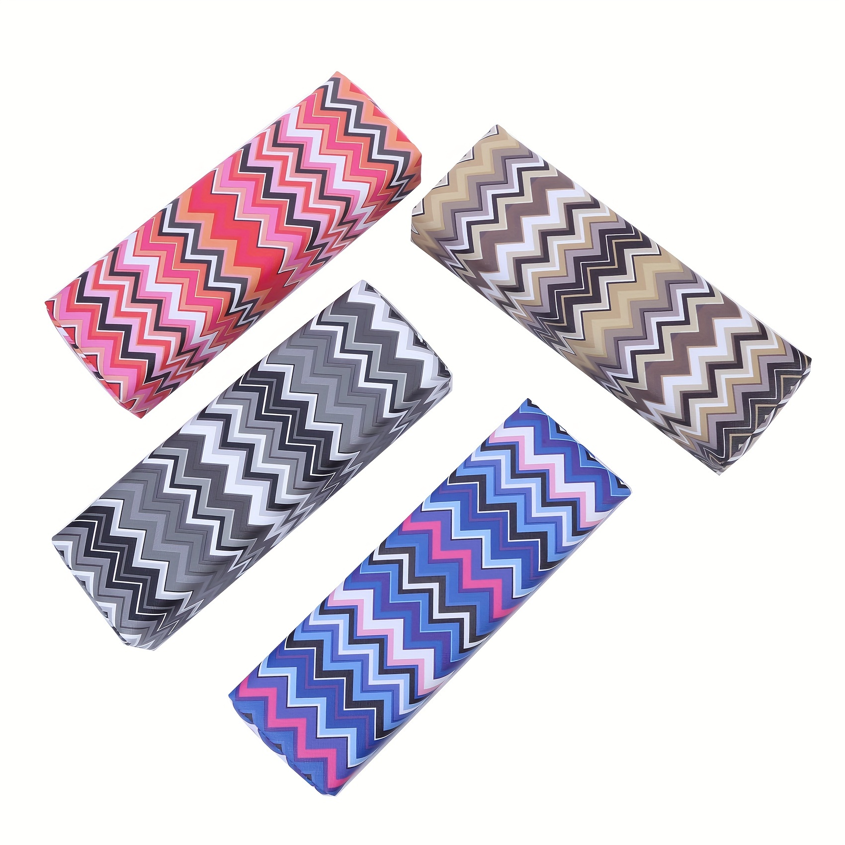 Manicure Arm Rest Pillow &ndash; Colorful Stripe Design