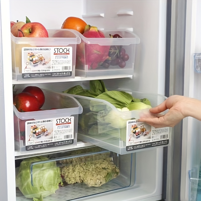 Refrigerator Storage Box, Frozen Crisper Drawer-type Kitchen Food