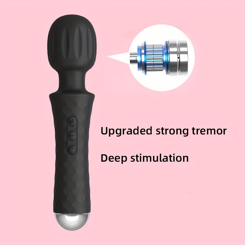 Upgraded Powerful Back Massager Smart Vibrator Cordless Body - Temu