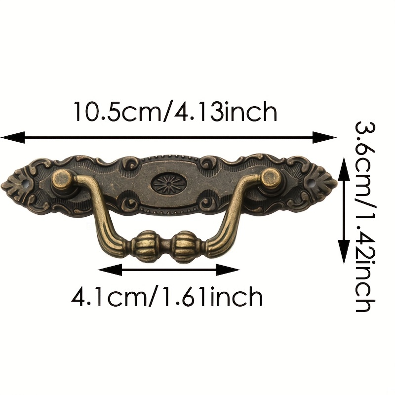 Tiradores Cajón Retro Muebles 1/2 Uds. Perillas Simples - Temu