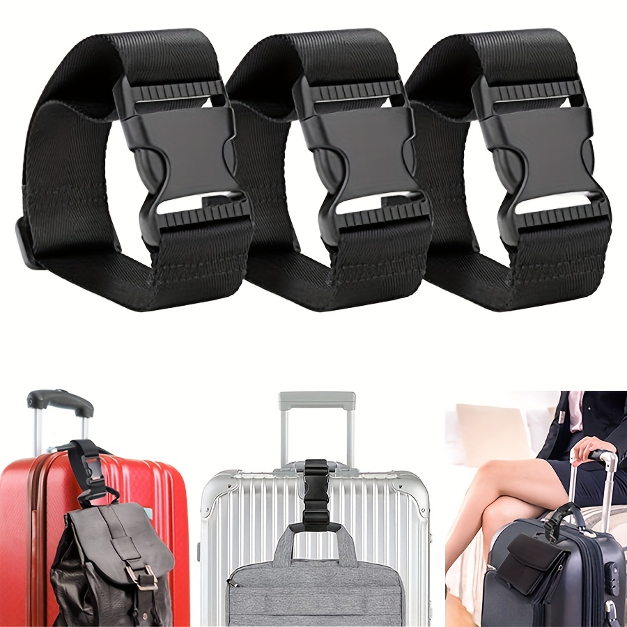 Luggage Straps For Suitcases Adjustable Luggage Travel Belt - Temu