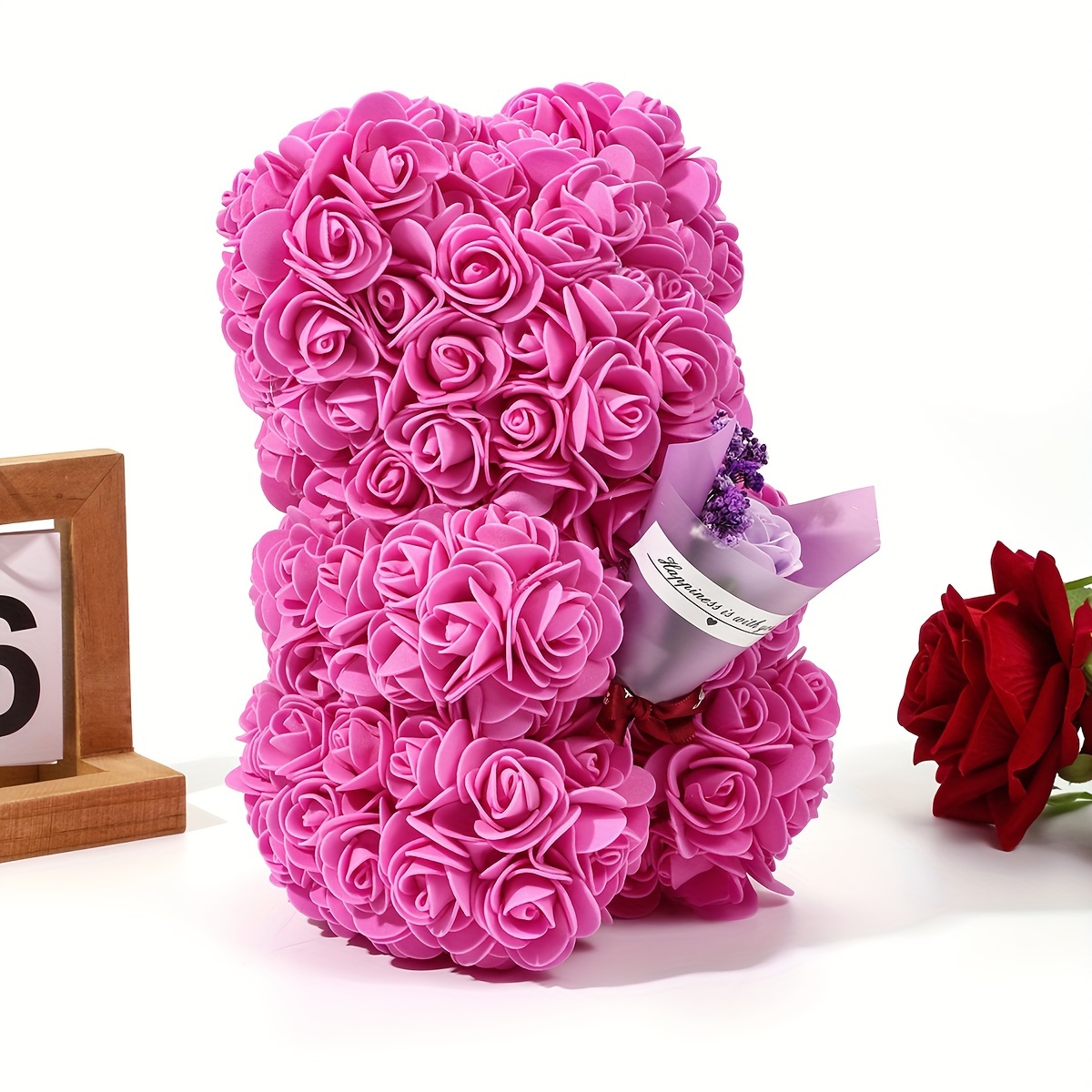 Regalos para el día de San Valentín, oso de rosas, regalos del día