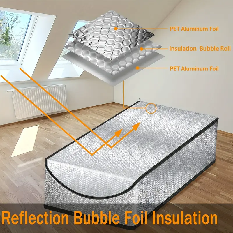 Attic Hatch Insulation Kit  Attic Opening Insulation Cover