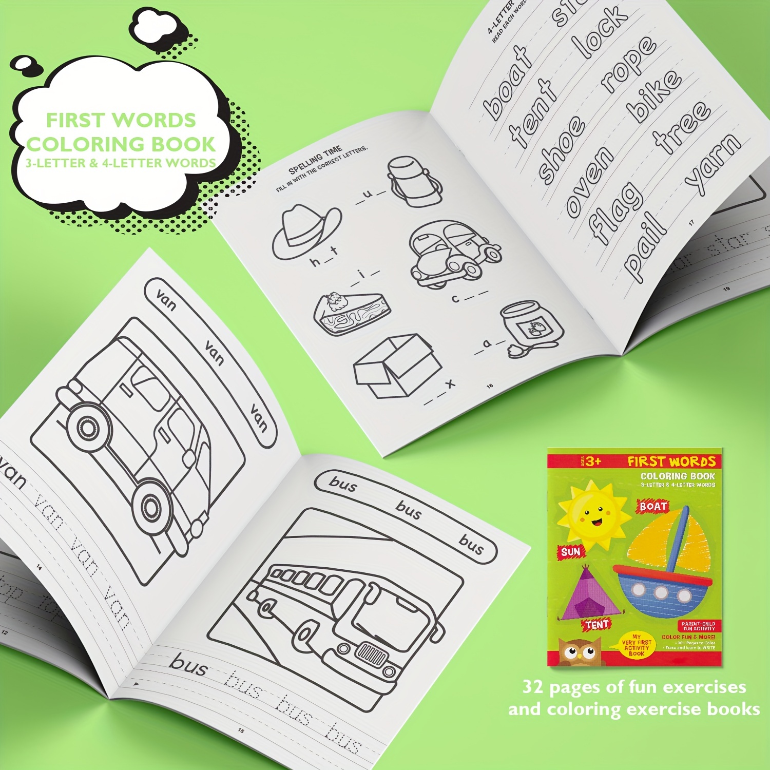 ABC Coloring Book for Kids Ages 4-8: Toddler Painting Books - ABC Letters Book - Educational Coloring Books for Toddlers - Alphabet Coloring Pages - Coloring Book for Kids and Toddlers Learn the Alphabet [Book]