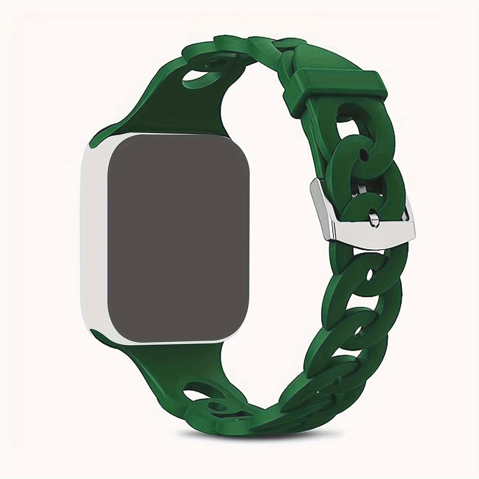 Slim silicone apple watch band hot sale