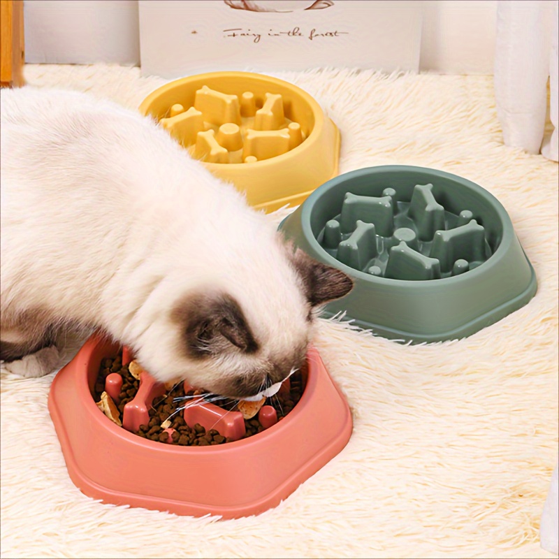 Slow Feeder Dog Bowl Anti Vomiting Dog Puzzle Food Bowl - Temu