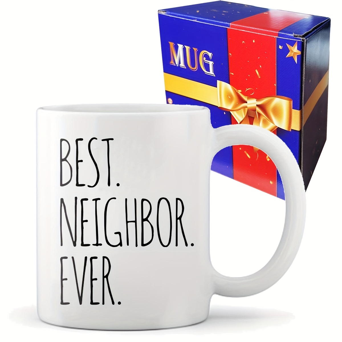 Best Neighbor Ever Farewell Gift For Neighbors Moving Housewarming Mug 11oz  Gifts for restaurants/cafes