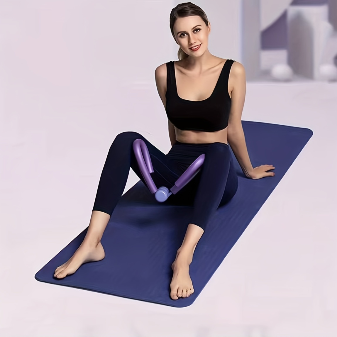 1/3 Inch Thick Exercise Workout Mat for Yoga Pilates Home Gym Yoga