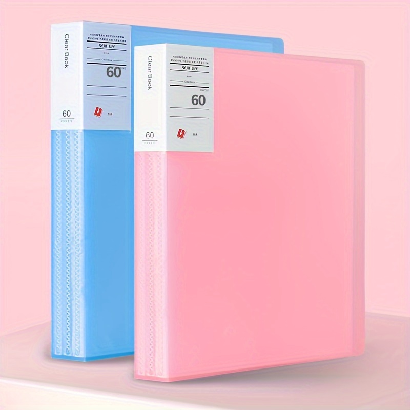 A4 Size Transparent Multi layer Binder Display Book - Temu