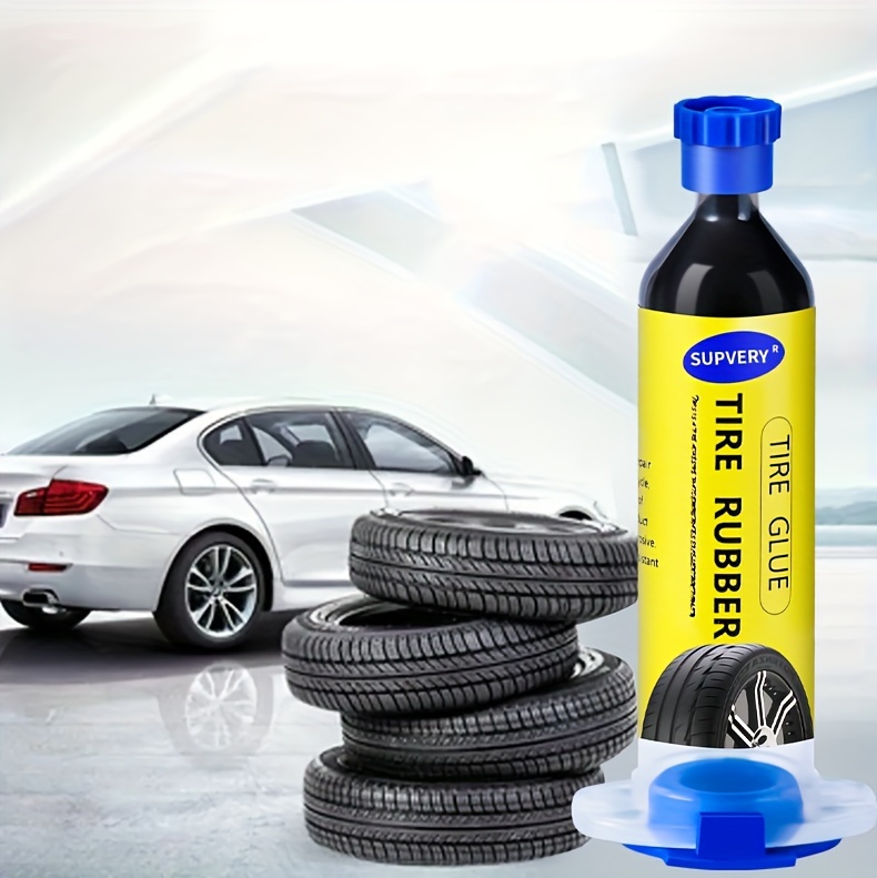 Pegamento para Reparación De Neumáticos, Adhesivo Fuerte Negro para  Reparación De Caucho De Automóviles Pegamento para Neumáticos Pegamento  para Cuero (2 Piezas) : .es: Coche y moto