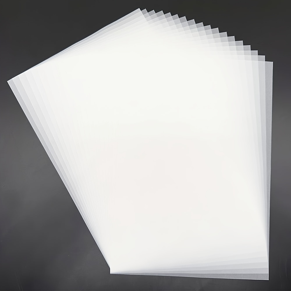 Value Pack Tracing Paper For Drawing White Translucent - Temu
