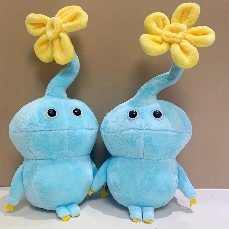 One 23cm High Fashionable Stuffed Toy In A Cute Blue Hair Little Boy Design  With Colorful Flower Crown, Perfect As Festival And Birthday Gift