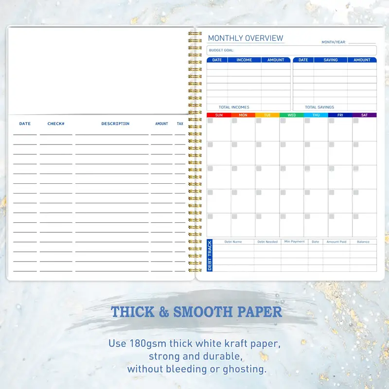 Monthly Bill Paying Organizer Efficiently Manage Your - Temu