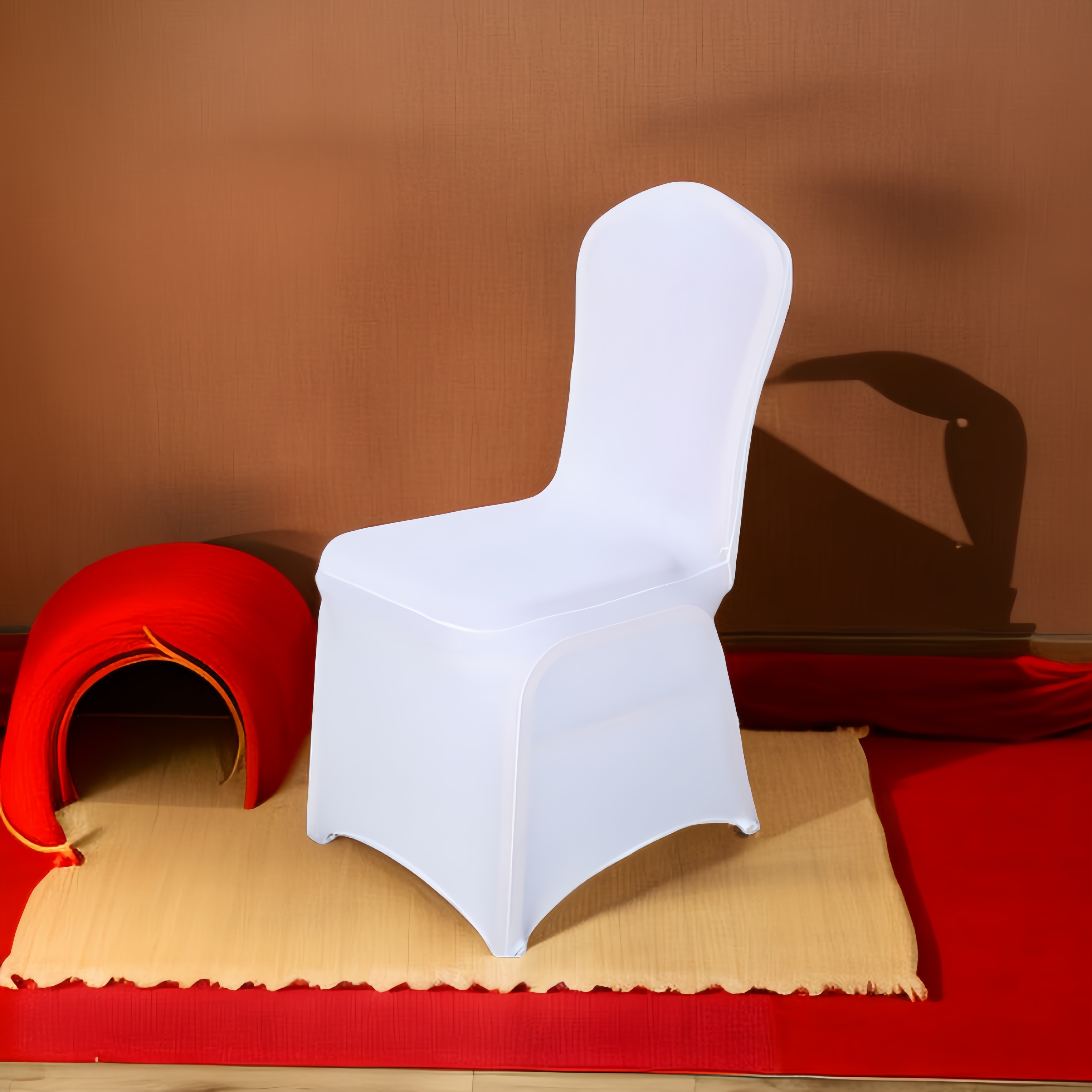 Stretch Spandex Chair Cover Weddings Parties Events Durable - Temu