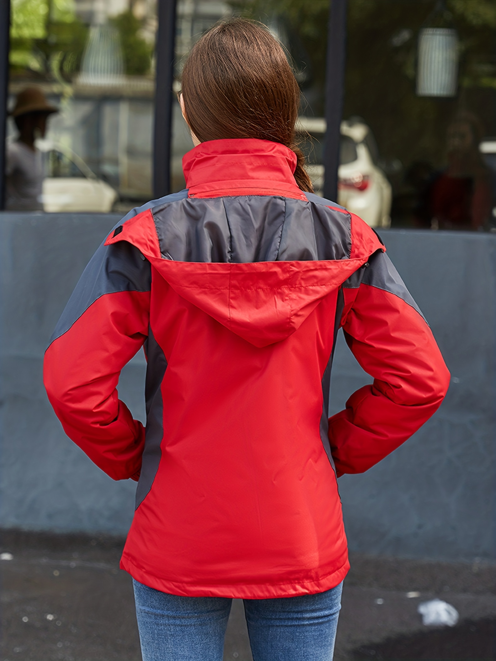 3-en-1 Chaqueta Deportiva Exteriores, Chaqueta Montañismo Senderismo Prueba  Viento Cálida Gorro Desmontable, Ropa Deportiva Mujer - Deporte Aire Libre  - Temu Mexico