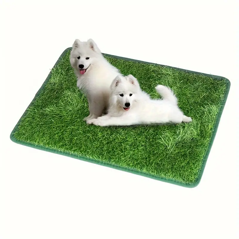 Premium Washable Dog Training Mat - Indoor/outdoor Pee Grass For