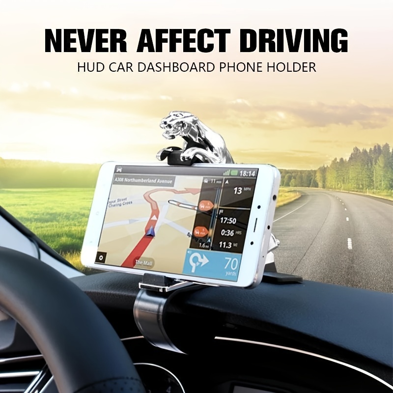 Universal Phone Holder HUD Dashboard Mount Phone Holder In Car Stand  Bracket Support Smartphone Voiture Auto Telephone Clip GPS - AliExpress