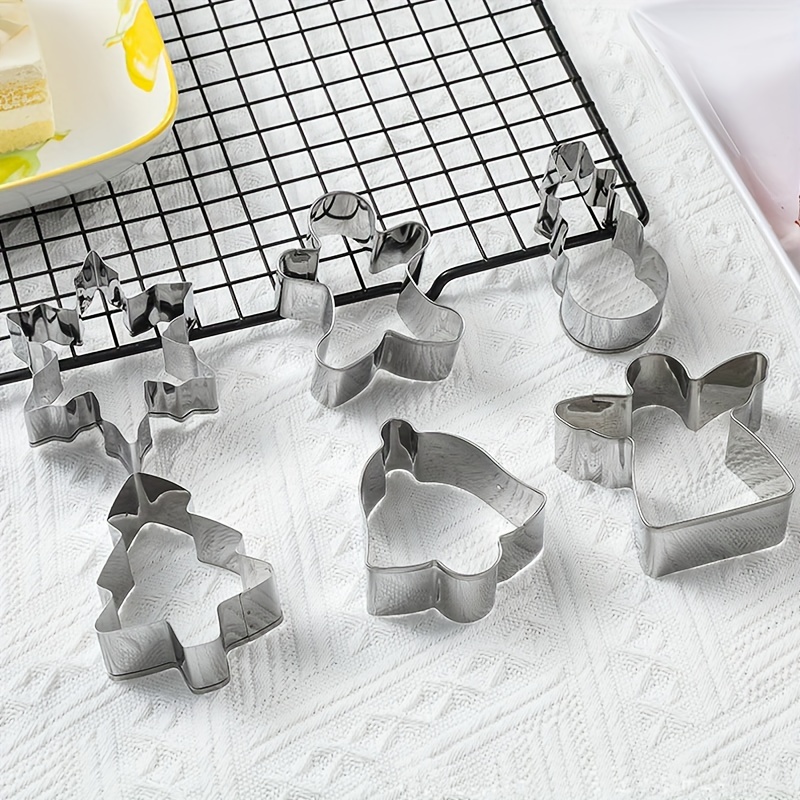 Stainless Steel Jigsaw Puzzle Cake Mold And Cookie Cutter - Temu