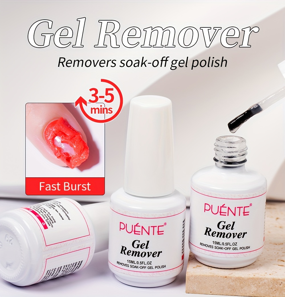 15ML Magic Nail Gel Remover 3-5 Minuti Fast Burst Gel Remover Soak Off  Funzione UV Gel Cleaner Nail Sgrassatore Gel Per Unghie