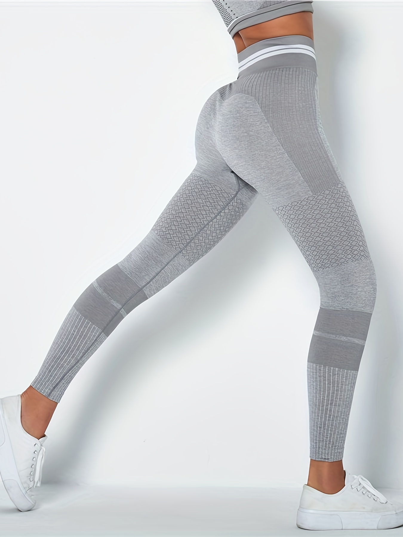 Mallas deportivas de cintura alta para mujer, pantalones de Yoga