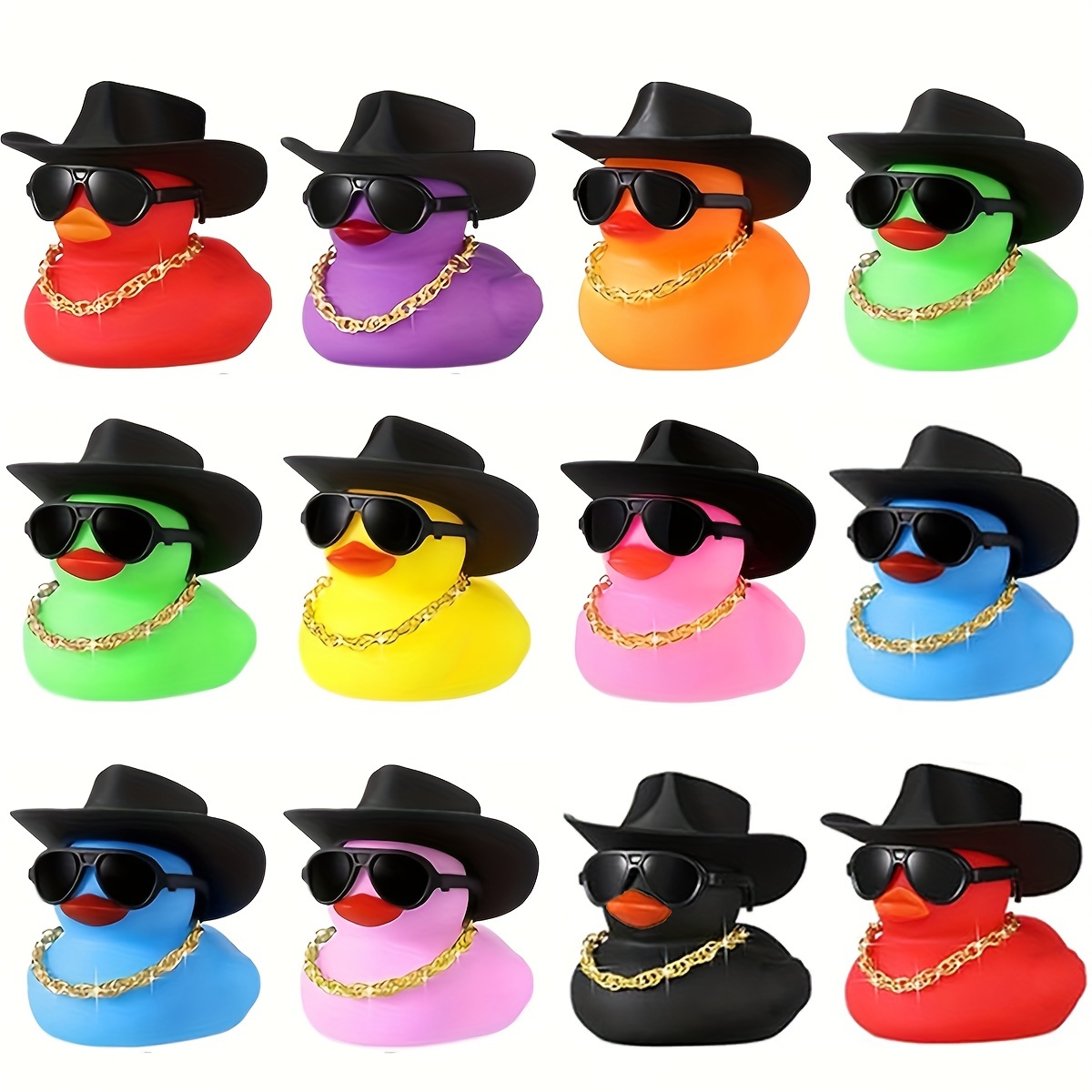 12 Pz Set Anatre Gomma A Tema Cowboy Anatre Gomma Cool - Temu Italy