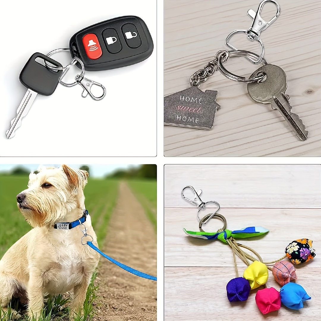 Black Swivel Clasps Swivel Snap Hook Metal Key Ring Key Chain,lobster Clasp  Spring Hook Trigger Clasp Clips for Dog Leash -  Sweden