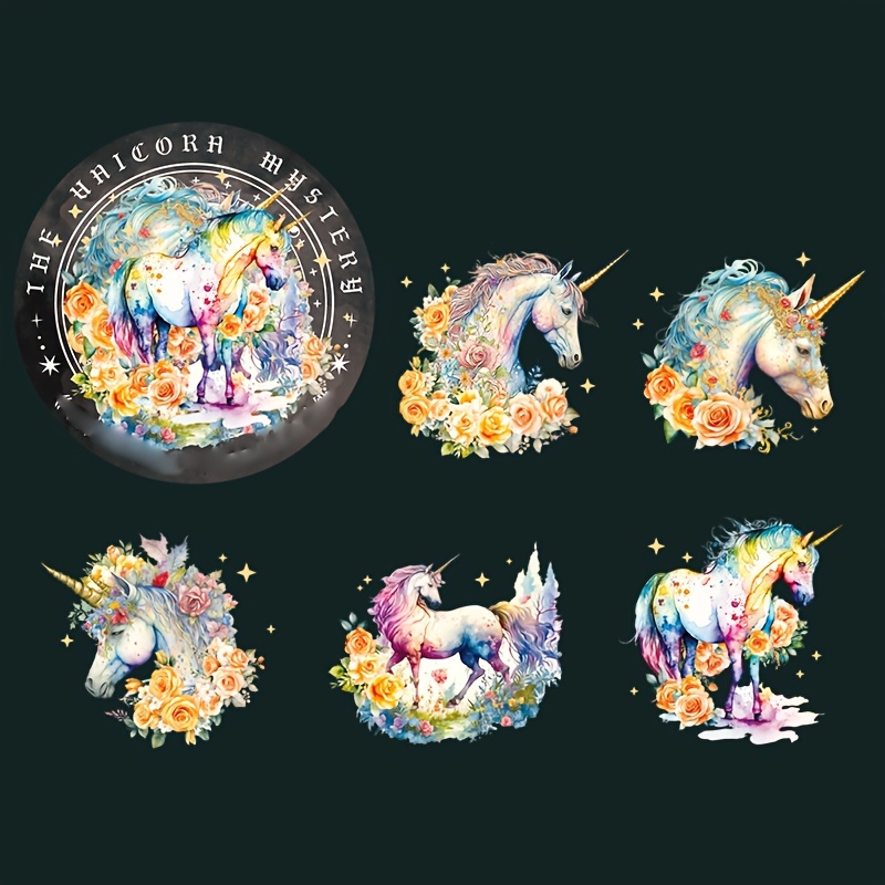 Planificador de pegatinas de unicornio y álbum de recortes