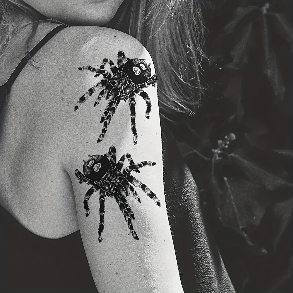 8 Sheets Deadly Waterproof Temporary Tattoo Stickers for Party Activities