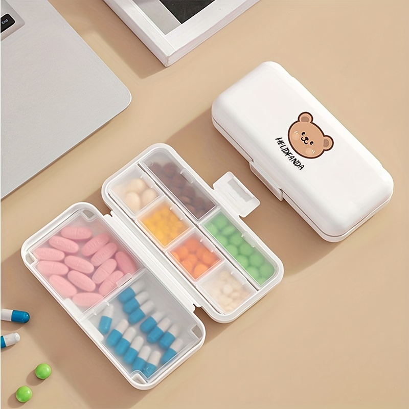 Dropship 1pc Portable Sealed Pill Box; Mini Pill Case; Small Pill Organizer;  Pill Sub-packaging Storage Box; Medicine Box; Multifunctional Storage  Container to Sell Online at a Lower Price